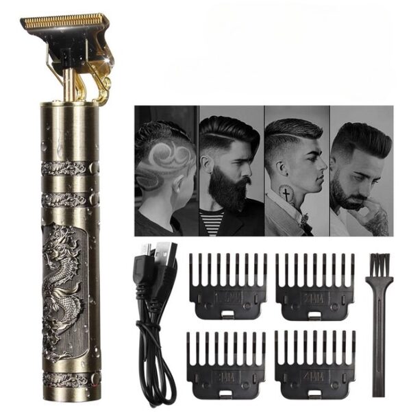 T9 Trimmer Metal Body Shaver Mens Cordless Hair Beard Trimmer For Men